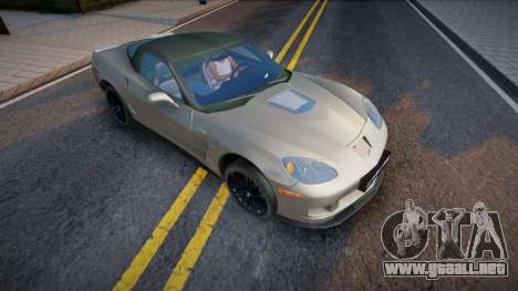 Chevrolet Corvette ZR1 (JST) para GTA San Andreas