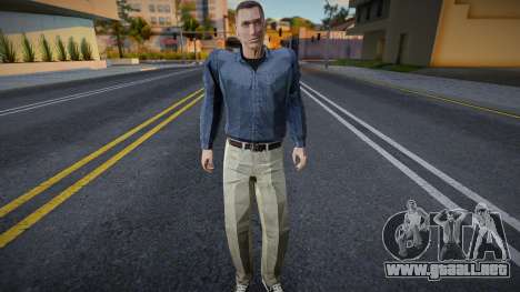 Roger - RE Outbreak Civilians Skin para GTA San Andreas