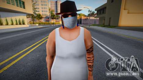 Smyst2 en una máscara protectora para GTA San Andreas