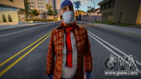 Wmotr1 en una máscara protectora para GTA San Andreas