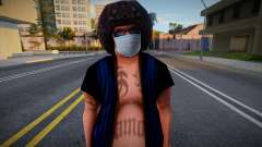 Smyst en una máscara protectora para GTA San Andreas