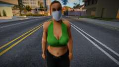 Vhfypro en una máscara protectora para GTA San Andreas