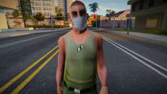 Wmyammo en una máscara protectora para GTA San Andreas