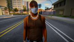 Bmydrug en una máscara protectora para GTA San Andreas