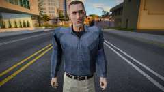 Roger - RE Outbreak Civilians Skin para GTA San Andreas