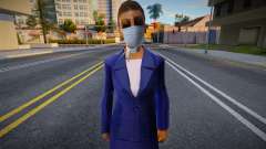 Wfystew en una máscara protectora para GTA San Andreas