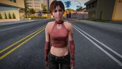 RE0 Rebecca Chambers Leather Outfit para GTA San Andreas