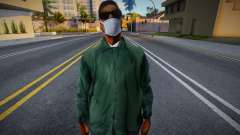 Ryder3 en una máscara protectora para GTA San Andreas
