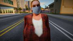 Swfost en una máscara protectora para GTA San Andreas