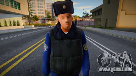 Sargento de la policía ucraniana (antes de la reforma) para GTA San Andreas