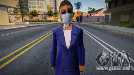 Wfystew en una máscara protectora para GTA San Andreas