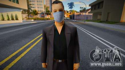 Triboss en una máscara protectora para GTA San Andreas
