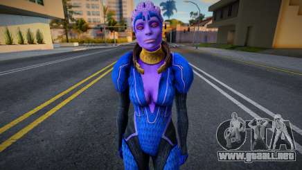 Asari el obús de Mass Effect para GTA San Andreas