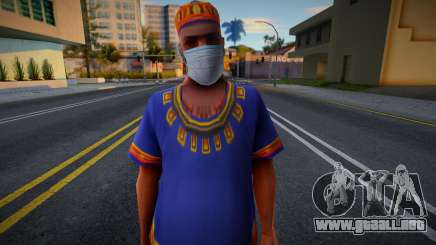 Sbmocd en una máscara protectora para GTA San Andreas
