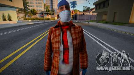 Wmotr1 en una máscara protectora para GTA San Andreas