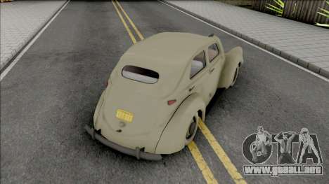 Willys-Overland Model 39 Sedan 1939 para GTA San Andreas