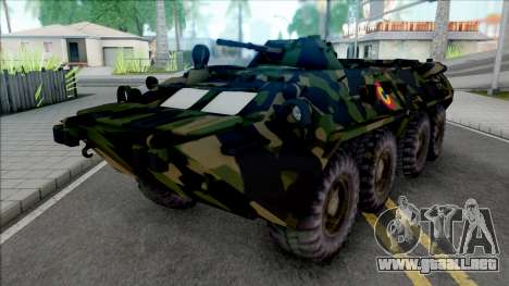 BTR-80 Ejército rumano para GTA San Andreas