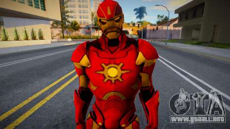 Ironman MK 3 Asiento GoTG Rojo para GTA San Andreas