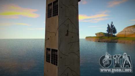 Watch Tower Insanity Textured para GTA San Andreas