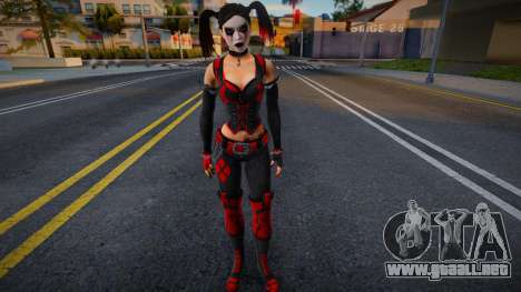 Harley Quinn Skin From Batman Arkahm City para GTA San Andreas