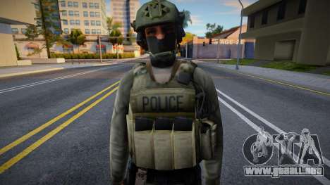 Oficial de policía estadounidense para GTA San Andreas