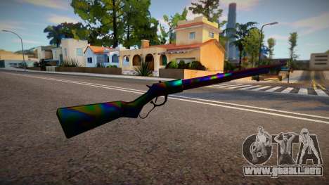 Iridescent Chrome Weapon - Cuntgun para GTA San Andreas