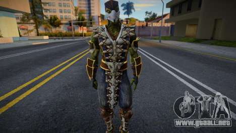 Skin HD Reptile Mortal Kombat X para GTA San Andreas