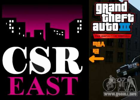 CSR East en lugar de Game FM