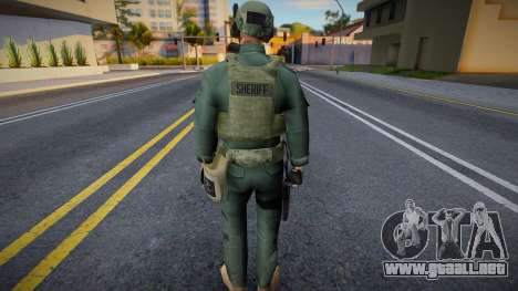 Nueva piel Swat 1 para GTA San Andreas