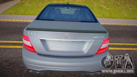 Mercedes-Benz C63 AMG (Dag.Drive) para GTA San Andreas