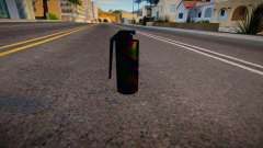 Iridescent Chrome Weapon - Teargas para GTA San Andreas