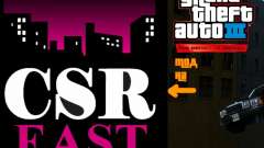 CSR East en lugar de Game FM para GTA 3 Definitive Edition