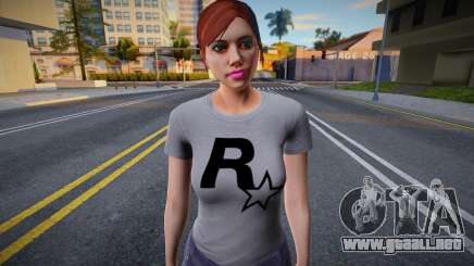 Chica Civil 1 para GTA San Andreas