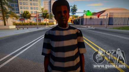 El tipo de la camiseta a rayas para GTA San Andreas