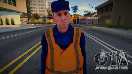 Seguimiento del trabajador de servicio para GTA San Andreas