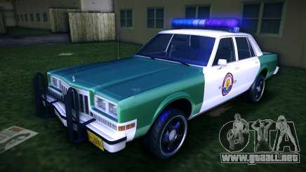 1986 Dodge Diplomat VCPD para GTA Vice City