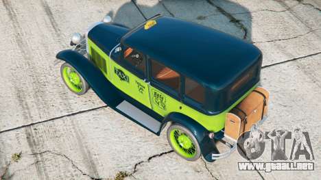 Ford Modelo A Town Sedán 1931〡Taxi〡add-on v0.4