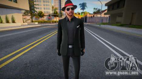 Mafia black Skin para GTA San Andreas