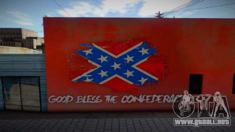 Graffiti Dios bendiga a la Confederación para GTA San Andreas