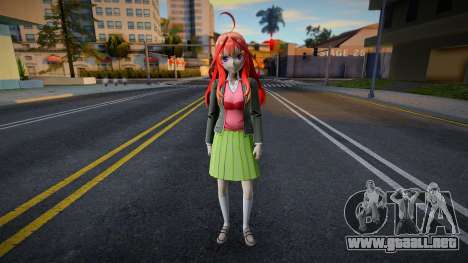 Itsuki Winter Seifuku para GTA San Andreas