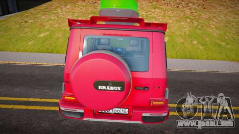 2020 Brabus G Wagon - Modified para GTA San Andreas