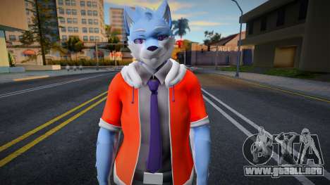 Rouka Azuma Furry Skin para GTA San Andreas