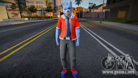 Rouka Azuma Furry Skin para GTA San Andreas