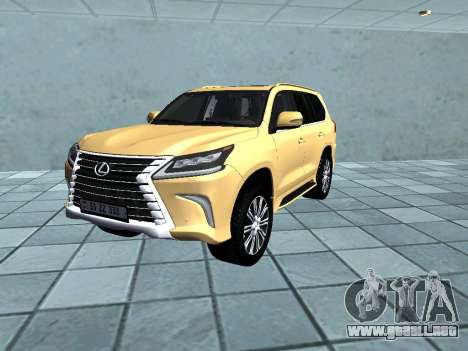 Lexus LX570 2018 para GTA San Andreas