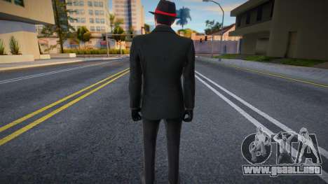 Mafia black Skin para GTA San Andreas
