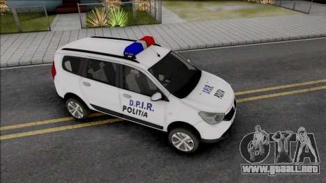 Dacia Lodgy D.P.I.R para GTA San Andreas