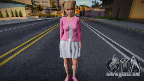 Marie Rose Casual Dress para GTA San Andreas