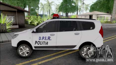 Dacia Lodgy D.P.I.R para GTA San Andreas