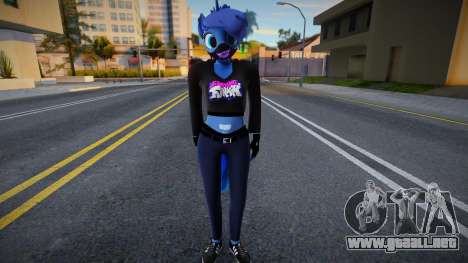 Casual Anthro Luna para GTA San Andreas