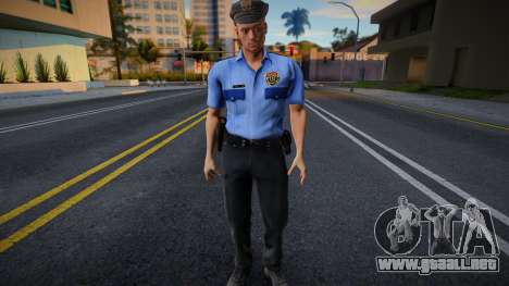 RPD Officers Skin - Resident Evil Remake v14 para GTA San Andreas